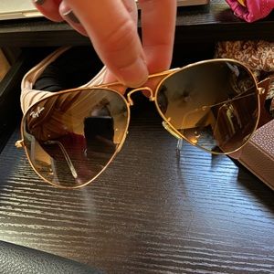 RayBan Folding Aviator Sunglasses